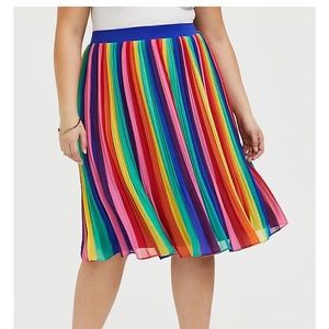 torrid rainbow skirt